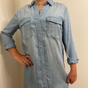 NWOT H&M Denim Shirt Dress